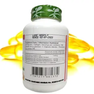 Omega 3: 100 Cápsulas Blandas para tu Bienestar - omega 3 x 100 capsulas blandas