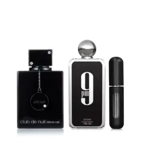 KIT X2(club de nuit+9 pm+perfumero)