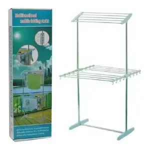 Tendedero De Ropa Plegable Multifunciona