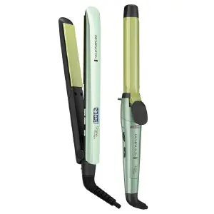 combo plancha y rizador remington copia