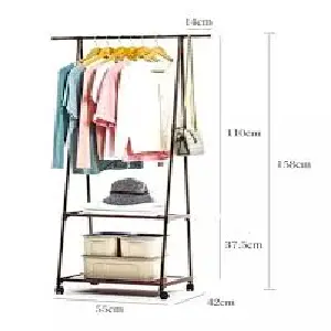 COLGADOR DE ROPA TIPO TRIANGULO