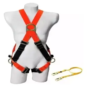 Arnés de 4 Puntos y Eslinga de Absorción: Seguridad y Confort en Alturas - Arnés 4 Puntos Y Eslinga De Absorción