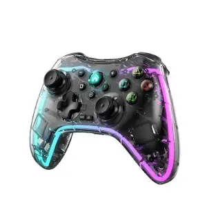 Control Inalambrico Transparente Luz RGB