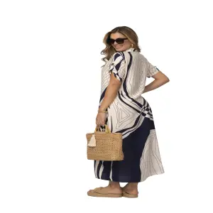VESTIDO EN RAYON VISCOSA ref. 8620