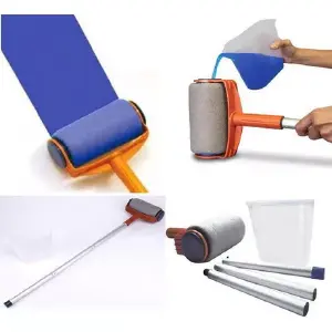 COMBO RODILLO Y UTENSILIOS PARA PINTAR