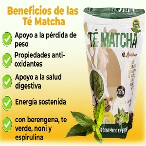 TE MATCHA LIPOFIBER x 500 (Invima)