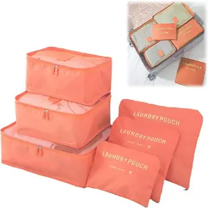 Set Organizador Valija Estuches X6 Viaje