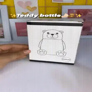 TERMO DE OSO EN VIDRIO 320 ml