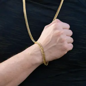 Combo Cubana en Oro Laminado 18k
