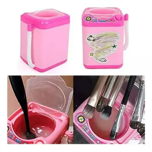 Mini Limpiador De Brochas De Maquillaje