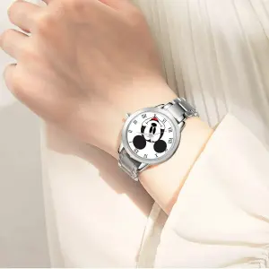 Reloj Mickey Mouse Acero Dama Mickei