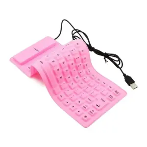 Teclado flexible USB siliconado