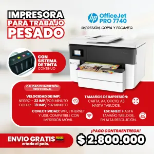 Impresora HP OfficeJet 7740