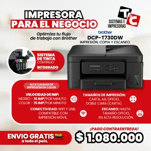 Impresora BROTHER DCP-T730DW