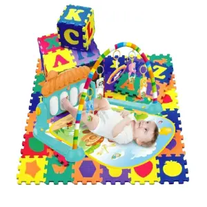 Gimnasio Piano Bebe Musical + Tapete Foa