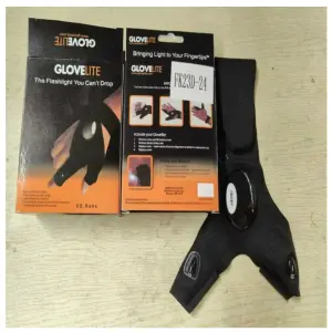 Guante Con Linterna Led Recargable
