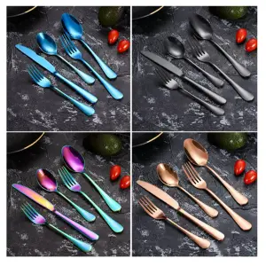 Set Cubiertos 24 Piezas De Lujo: Elegancia y Sofisticación en tu Mesa - Set Cubiertos 24 Piezas De Lujo