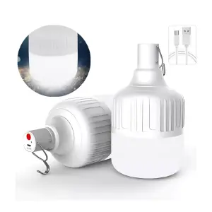 Foco LED Iluminador Luz Emergencia USB