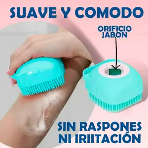 CEPILLO DISPENSADOR DE JABON