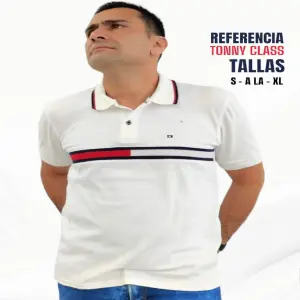 Camibuso Tommy franja delgada P3