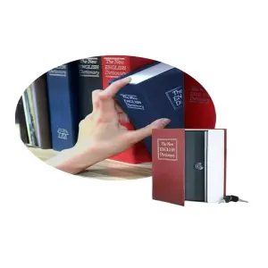 Caja Fuerte Forma Libro Caja Menor