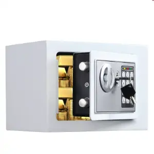 Caja fuerte de seguridad (Blanca)