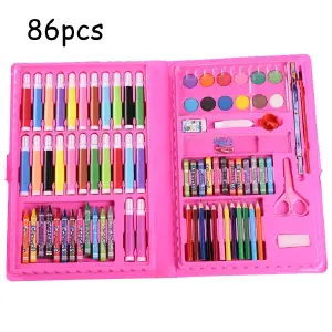 SET ARTE DIBUJO PINTURA 86 PIEZAS