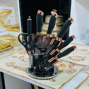 SET JUEGO CUCHILLOS  ACERO INOXIDABLES