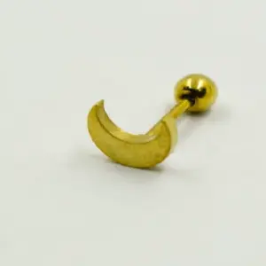 PIERCING DORADO LUNITA