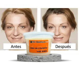 Cebo de Cordero orgánico para rostro y c