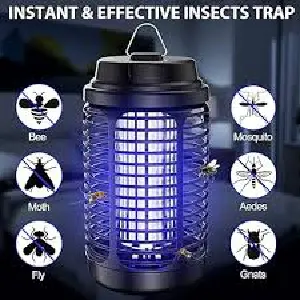 Lámpara Mini Matazancudos: Protección Nocturna Segura y Silenciosa - Lampara mini mata zancudos