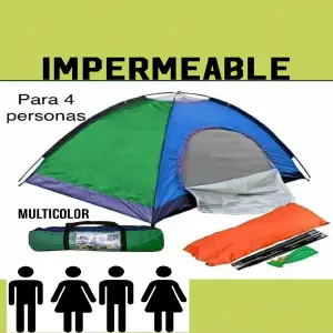 Carpa para 4 personas