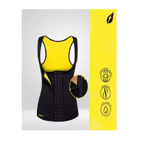 Faja Chaleco Neopreno Mujer Broches