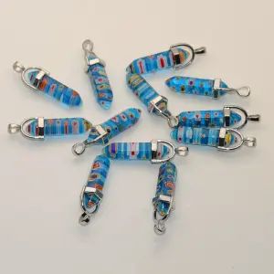Collar Cuarzo Murrina Azul Energetico