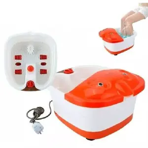 Masajeador Eléctrico De Pies Spa Naranja