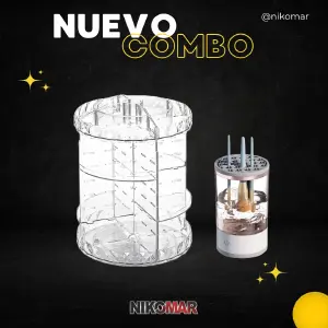 Combo Organizador + Limpiabrochas