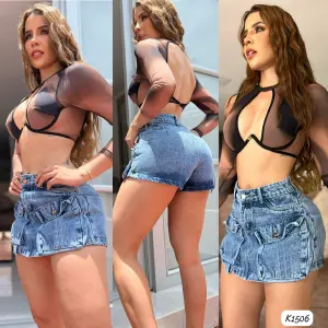FALDA SHORT CARGO