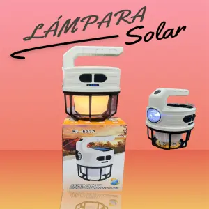 Lampara solar multiuso