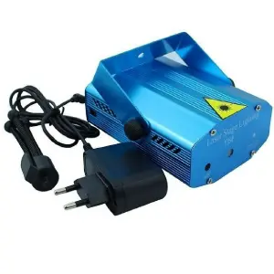 Proyector Láser figuras azul cuadrado