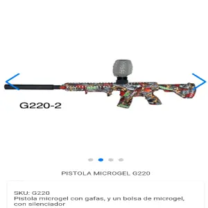 Pistola microgel