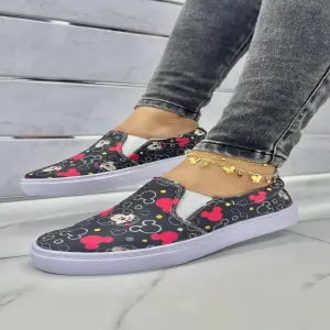 BOLICHERO  ESTAMPADO MIKE NEGRO M-102