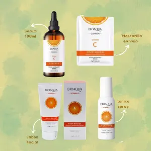 KIT VITAMINA C BIOAQUA X4N3