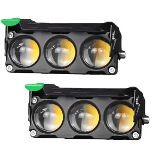 Par exploradora NP-E49 3 leds bicolor