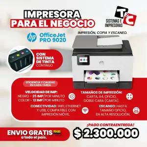 Impresora HP OfficeJet 9020