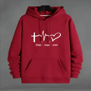 Buso Buzo, Hoodie Corazon electro VINO