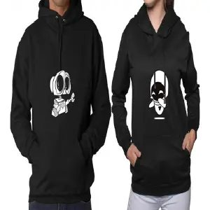 Buzos,sacos Hoodies Parejas Walle Y Eva