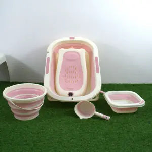 SET DE BAÑERA PLEGABLE