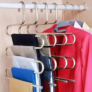 GANCHO ORGANIZADOR 5 PANTALONES ESPIRAL
