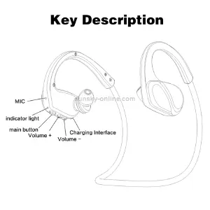 AUDIFONO BLUETOOTH ZEALOT H6 DEPORTIVO