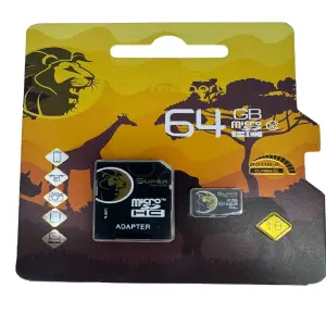 Micro SD 64GB + Adaptador SD